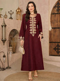 Elegant Embroidered Women's Thobe